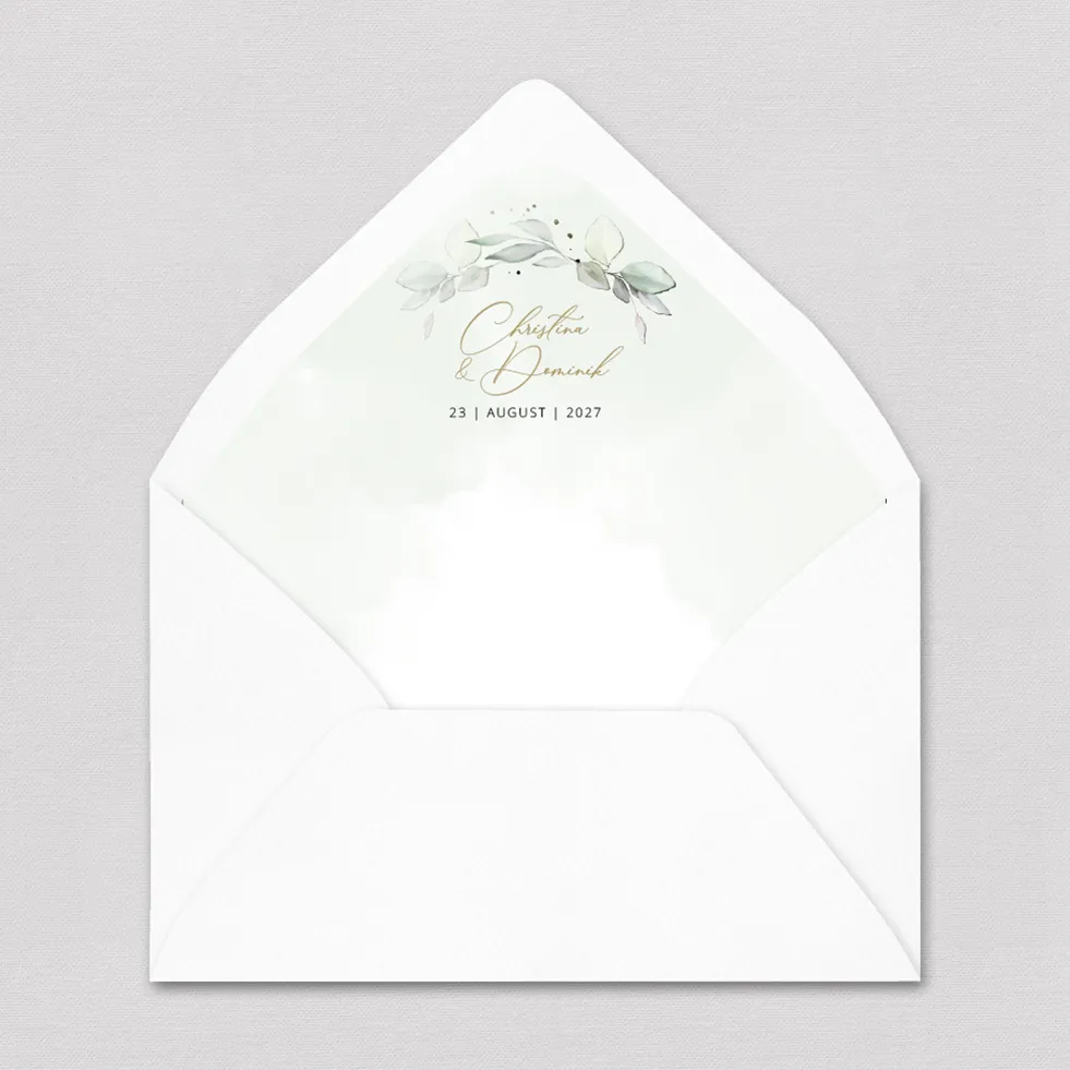 weddingstyle-hochzeitskarten-briefumschlag-inlay-eukalyptuskranz-a4 image 1