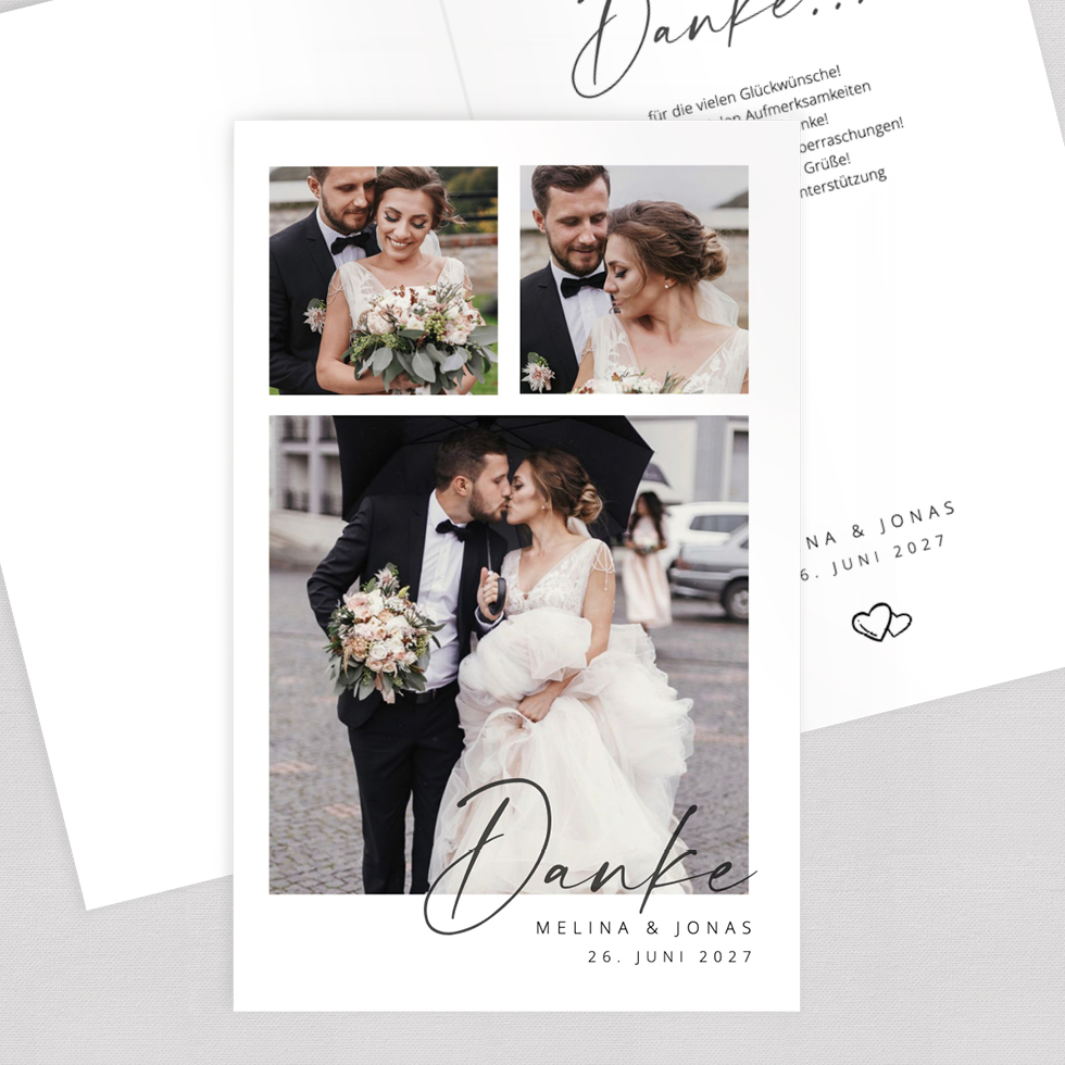 weddingstyle-hochzeitskarten-dankeskarte-3-fotos-klappkarte image 1