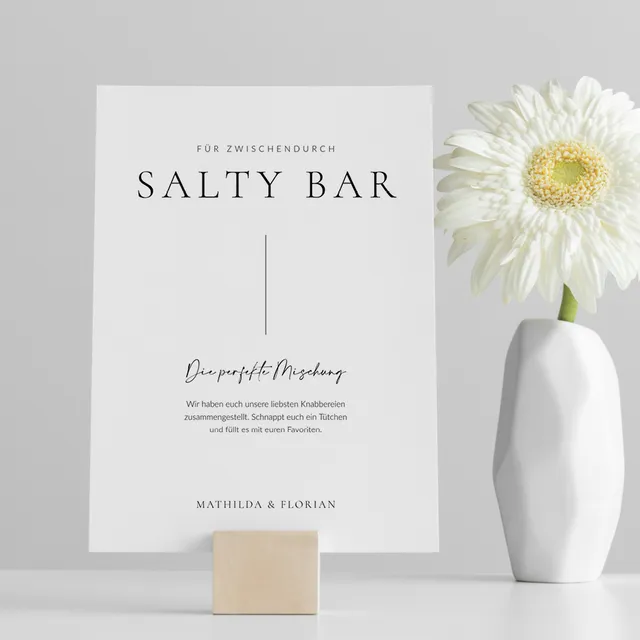 weddingstyle-feier-salty-bar-schild-pure-poster-oder-download image 1