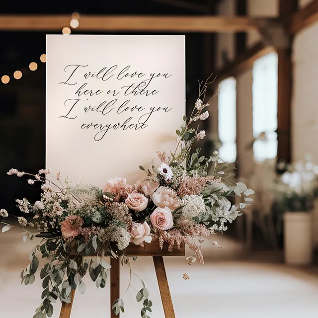 weddingstyle-feier-dekoschild-kalligraphie-spruch-deko-schild-a4 image 1
