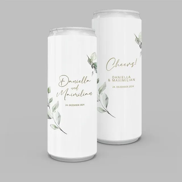 weddingstyle-sektempfang-dosen-aufkleber-eukalyptus-10er-set image 1