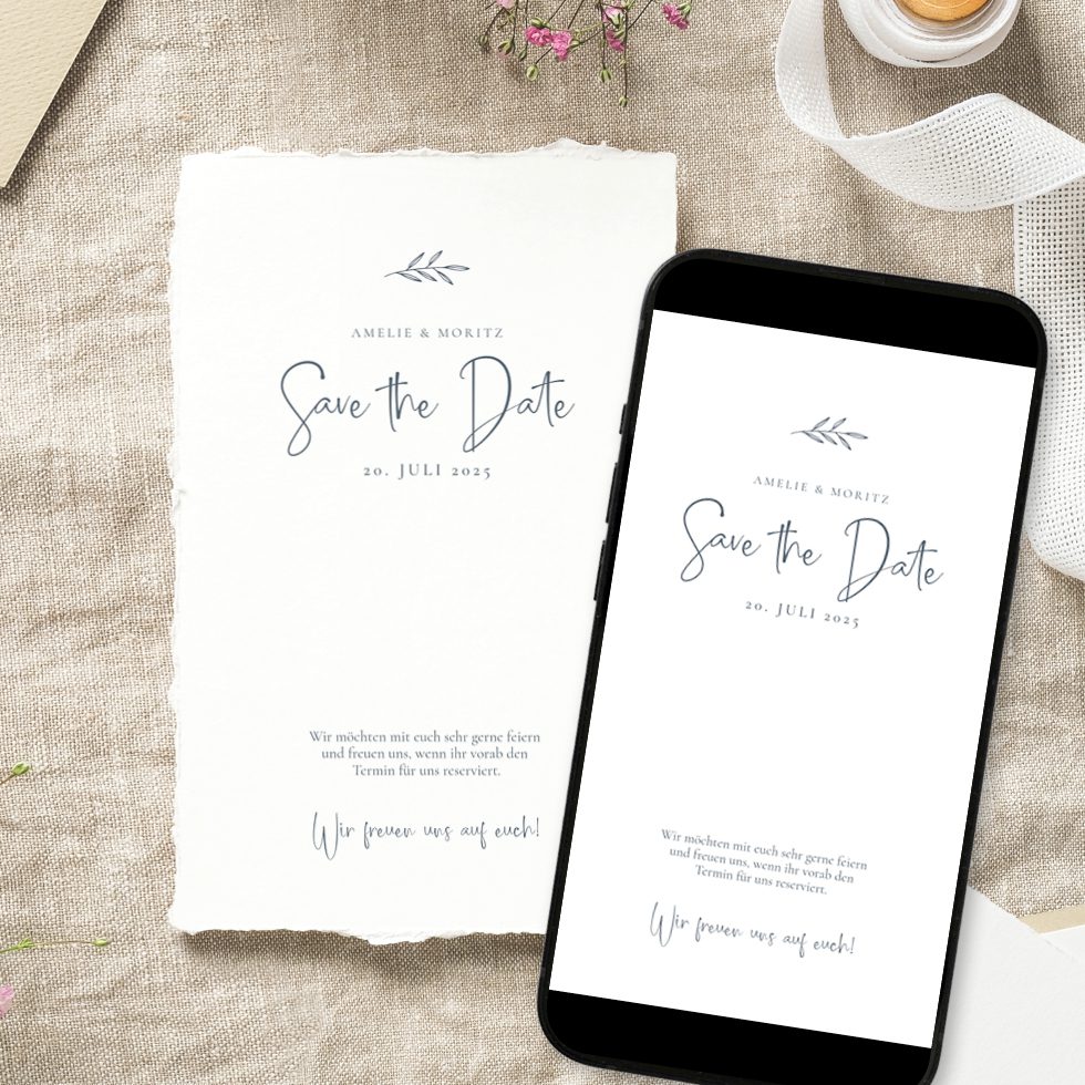 weddingstyle-hochzeitskarten-save-the-date-olive-digitale-karte-whatsapp image 1