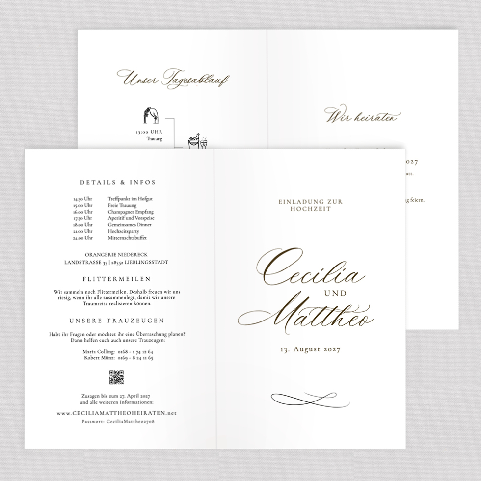 weddingstyle-moderne-kalligraphie-hochzeitseinladung-klappkarte-b6 image 2