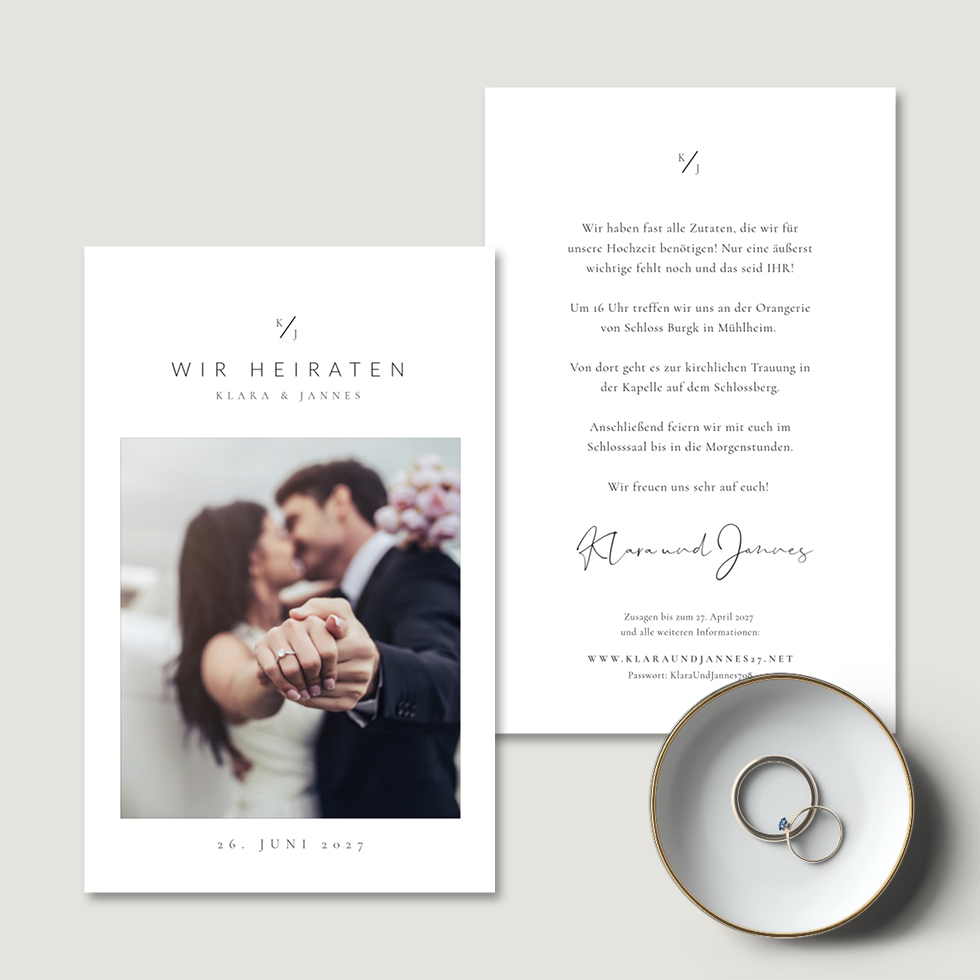 weddingstyle-hochzeitskarten-just-us-einladungskarte-b6-gedruckt image 2