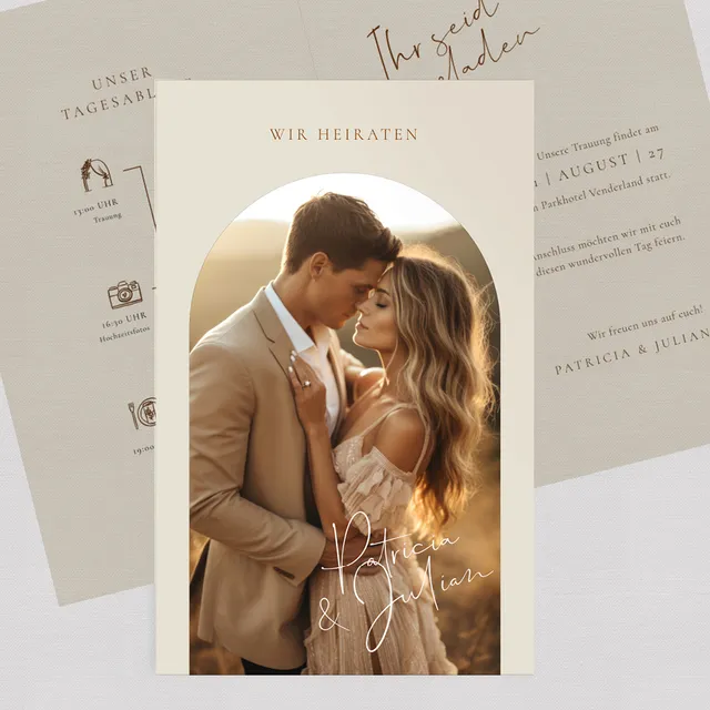 weddingstyle-boho-love-hochzeitseinladung-klappkarte-b6 image 1