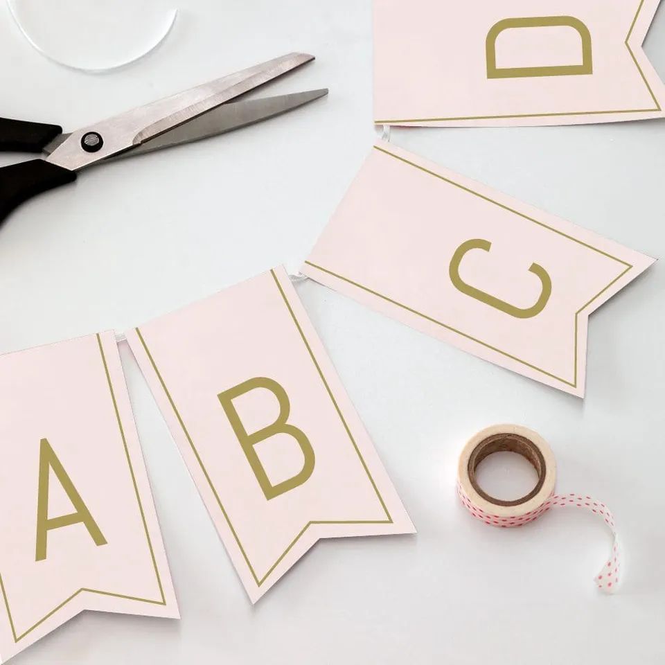 weddingstyle-feier-rosa-gold-diy-girlande-pdf-vorlage image 1