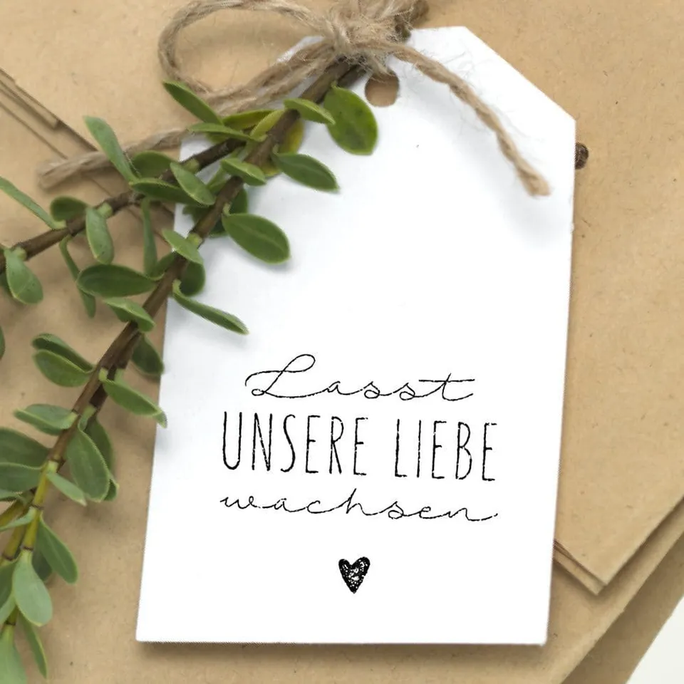 weddingstyle-lasst-unsere-liebe-wachsen-stempel-handschrift-herz-40-mm image 1