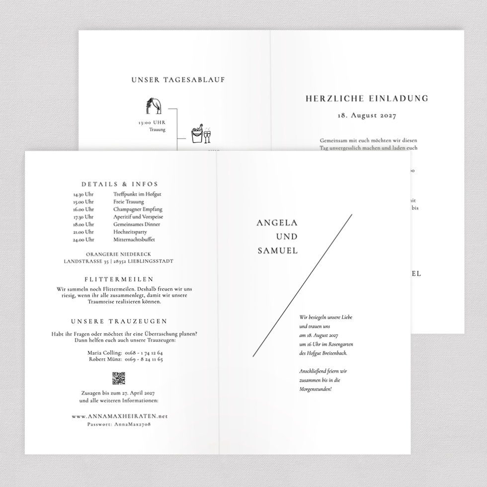 weddingstyle-pure-elegant-hochzeitseinladung-klappkarte-b6 image 2