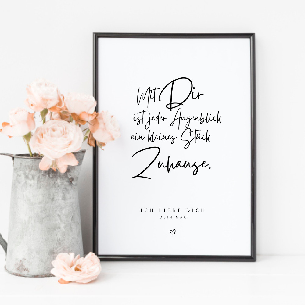 weddingstyle-geschenke-for-you-spr-chebild-poster-matt image 1