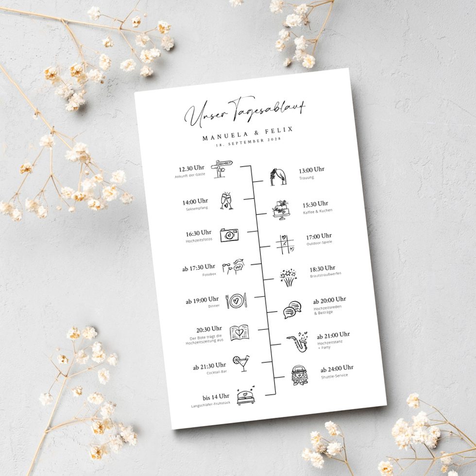 weddingstyle-feier-tagesablauf-karte-vorlage-download-timeline image 1
