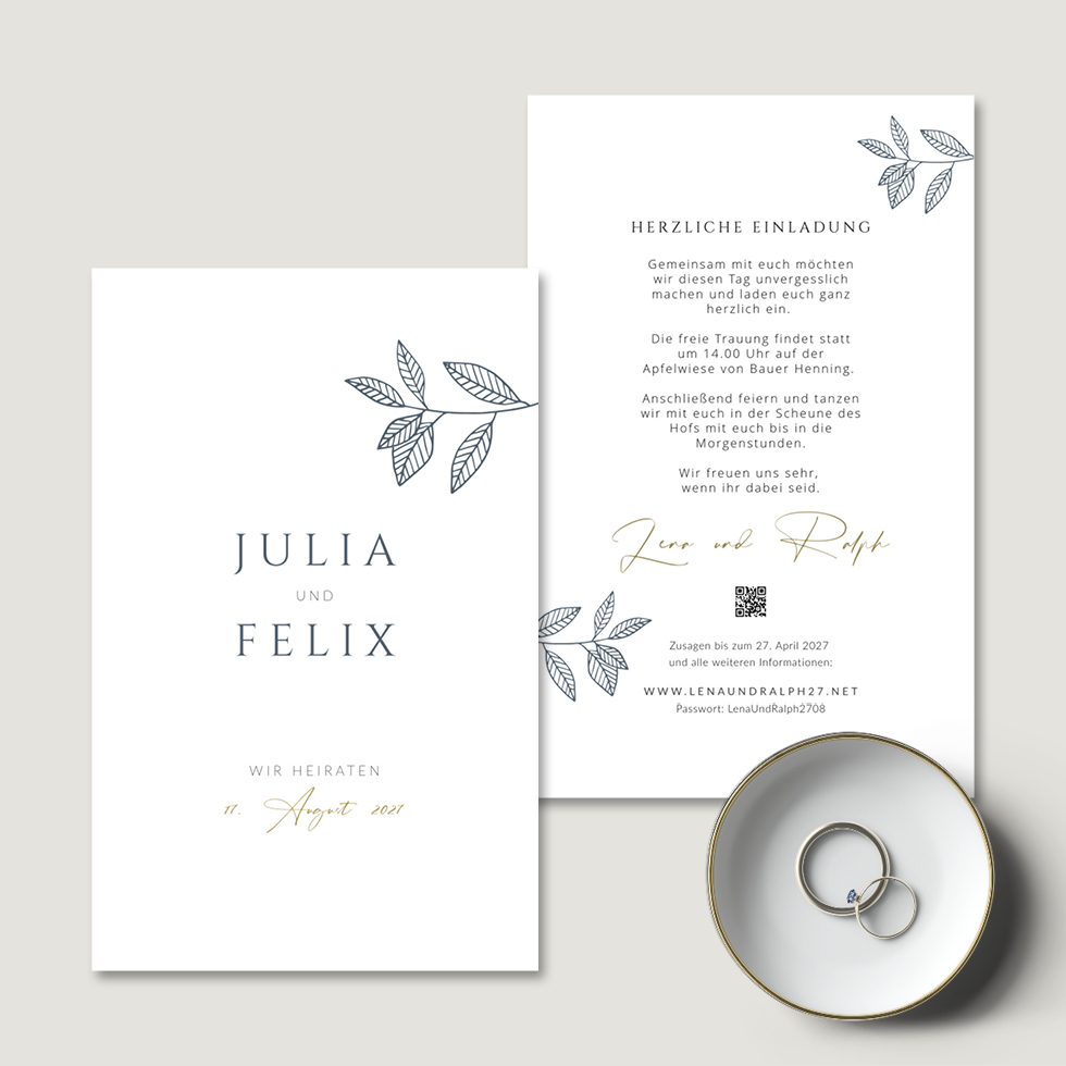 weddingstyle-pure-elegance-hochzeitseinladung-b6-personalisiert image 2