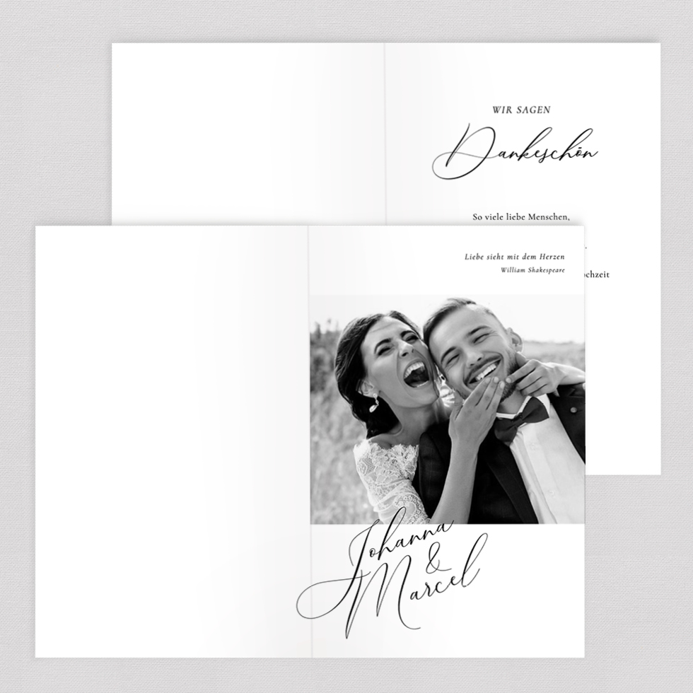 weddingstyle-kalligraphie-klappkarte-dankeskarte-hochzeit-elegant image 2