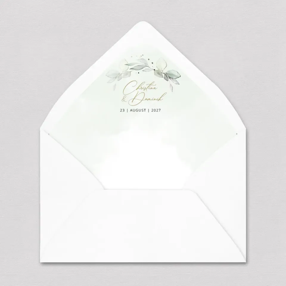 weddingstyle-hochzeitskarten-briefumschlag-inlay-eukalyptuskranz-a4 image 1