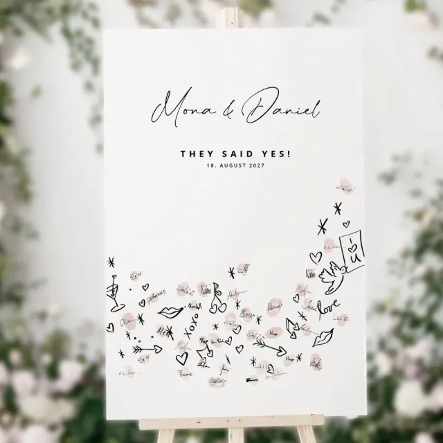 weddingstyle-feier-fingerabdruck-bild-konfetti-g-stebuch-personalisiert image 1