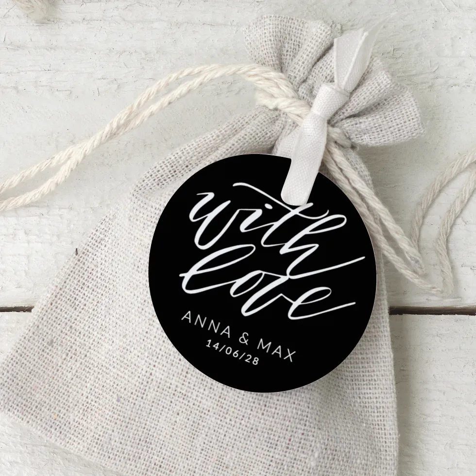 weddingstyle-lettering-with-love-anh-nger-personalisiert image 1