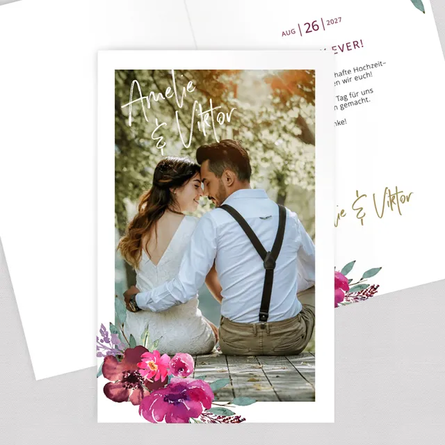 weddingstyle-hochzeitskarten-berry-blumen-dankeskarte-b6 image 1
