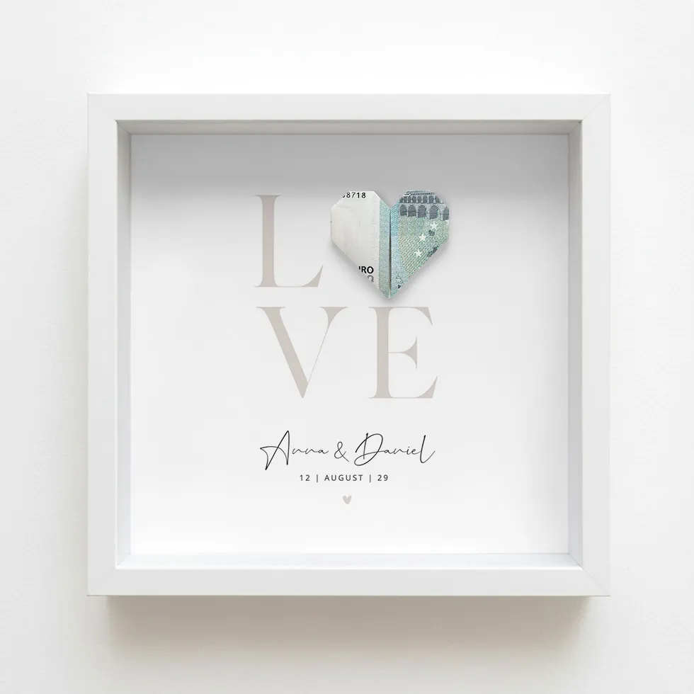 weddingstyle-geschenke-love-geldgeschenk-im-bilderrahmen image 1