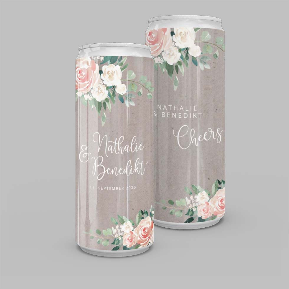 weddingstyle-sektempfang-getr-nkedosen-flower-romance-personalisiert image 1