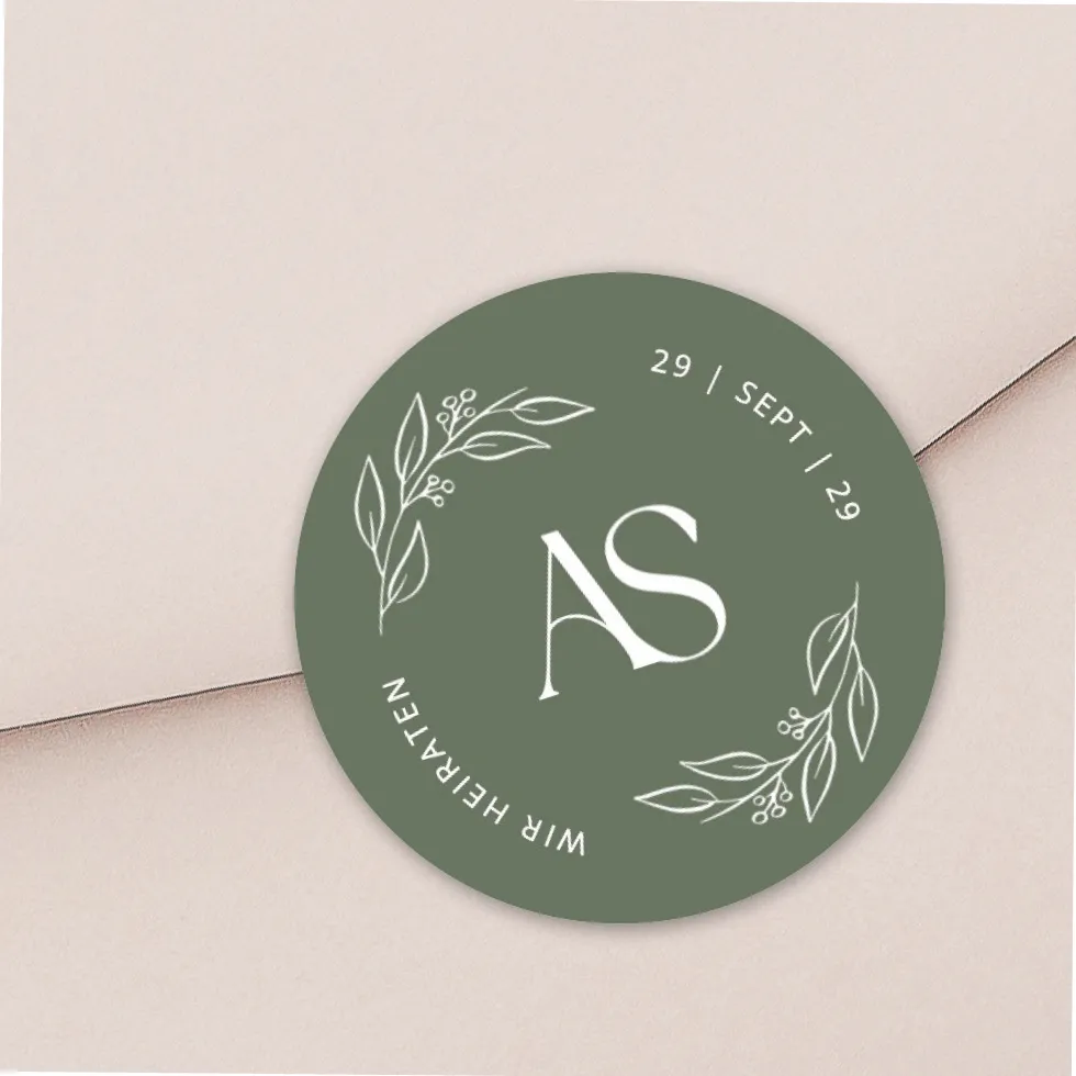 weddingstyle-salbeigr-n-aufkleber-personalisiert-vorlage-druck image 1