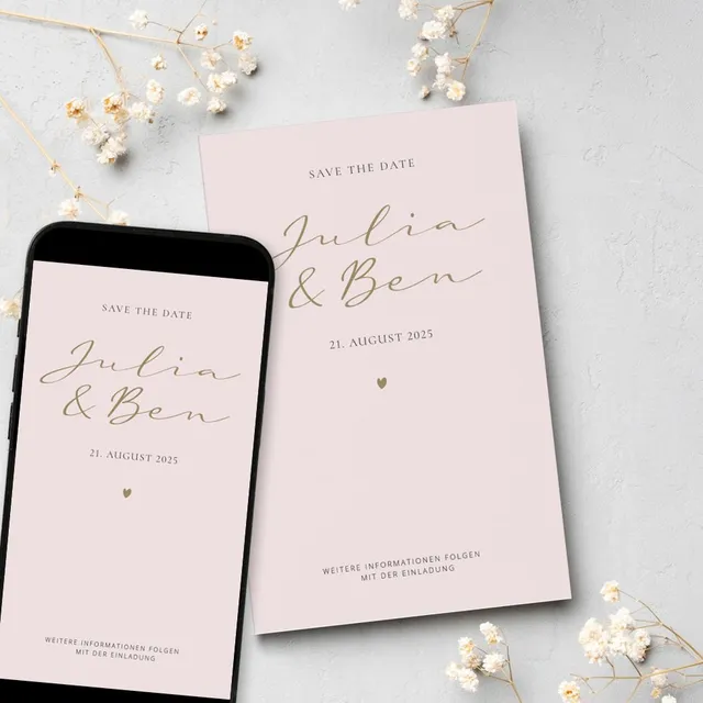 weddingstyle-hochzeitskarten-scriptlove-save-the-date-b6 image 1