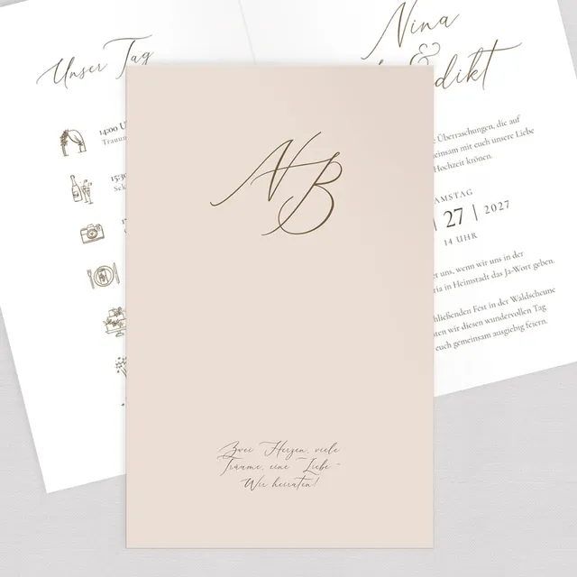 weddingstyle-hochzeitskarten-vorlage-monogramm-einladungskarte-b6 image 1