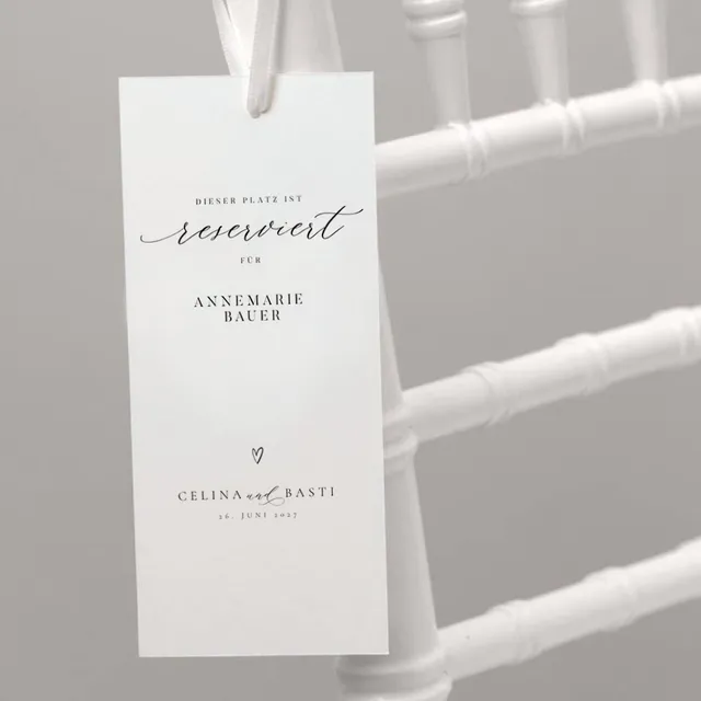weddingstyle-trauung-reserviert-schild-anh-nger-elegant image 1