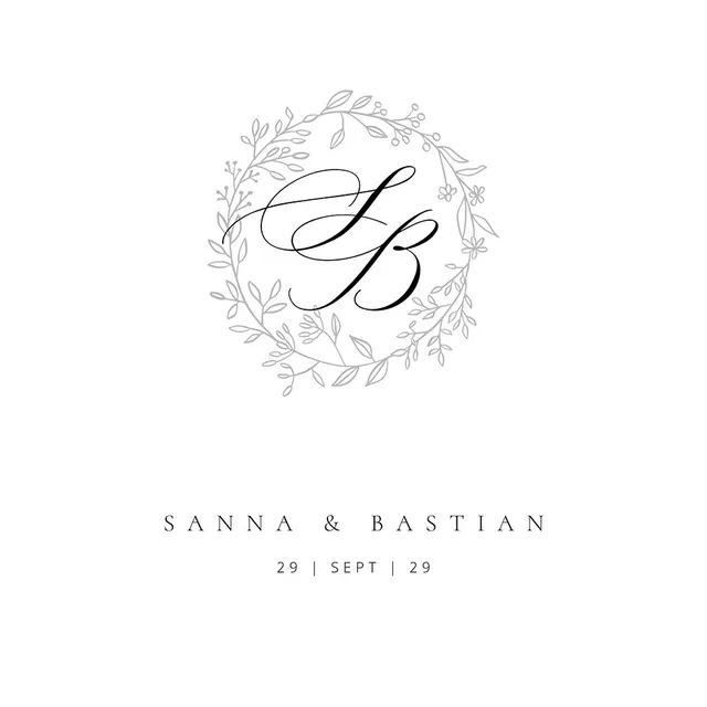 weddingstyle-hochzeitskarten-sanna-bastian-hochzeitslogo-transparent-200mm image 1