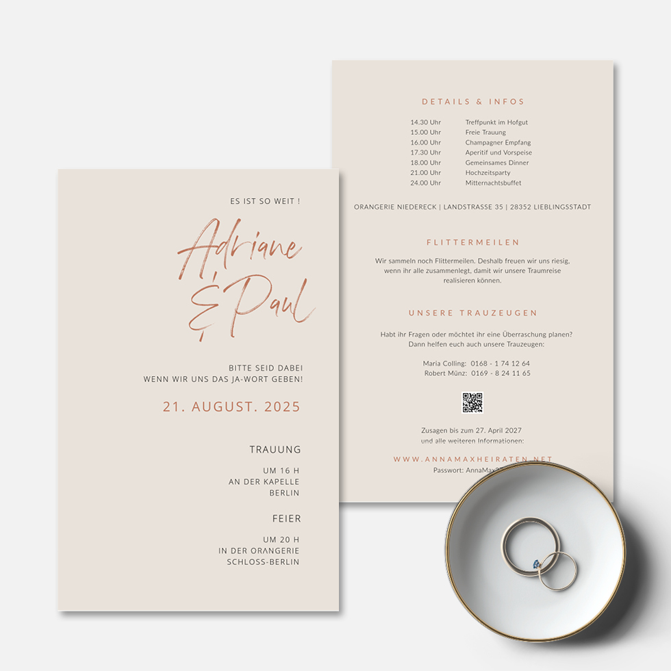 weddingstyle-natural-style-hochzeitseinladung-b6-ab-25-st-ck image 2