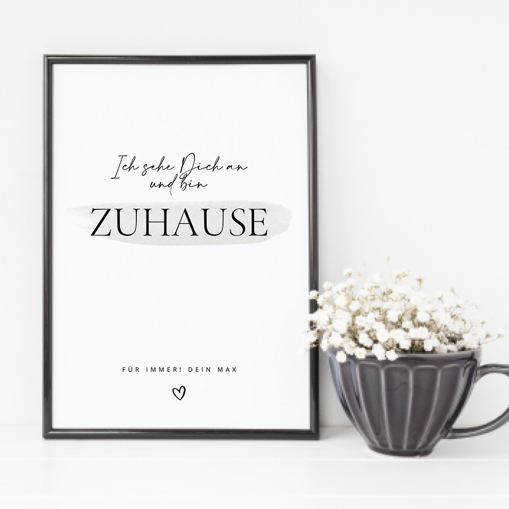weddingstyle-personal-highlight-spr-che-poster-geschenk-40x60 image 1
