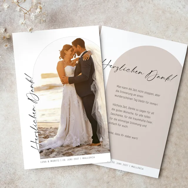 weddingstyle-hochzeitskarten-boho-wedding-dankeskarte-boho-design image 1