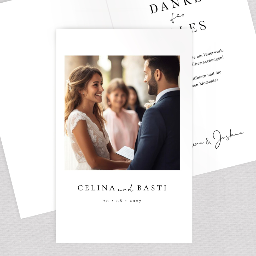 weddingstyle-hochzeitskarten-dankeskarte-polaroid-klappkarte image 1
