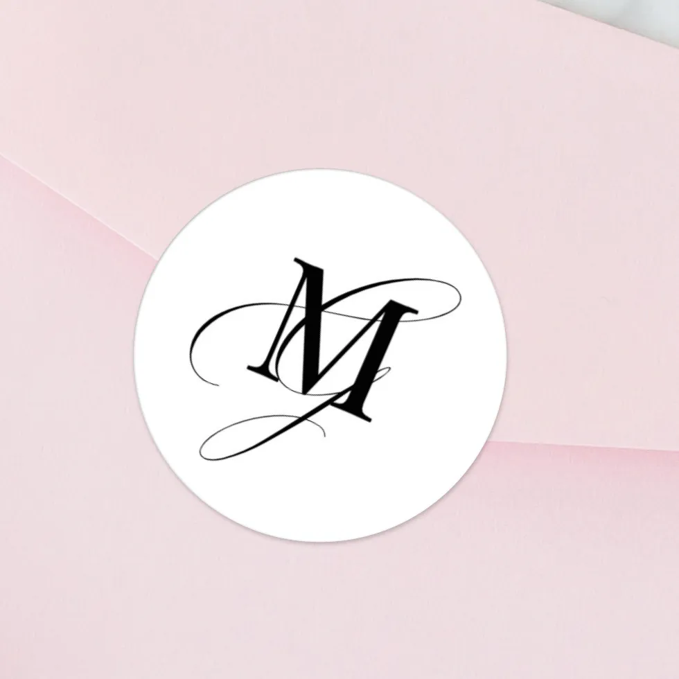 weddingstyle-aufkleber-du-ich-sticker-rund-40-mm-personalisiert image 1