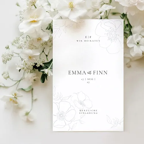weddingstyle-flourish-hochzeitseinladung-karte-b6-individuell image 1