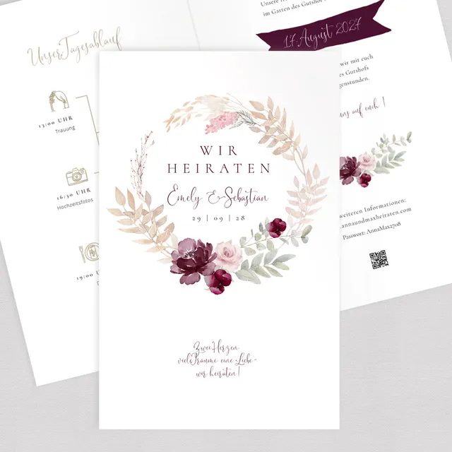 weddingstyle-hochzeitskarten-pampas-love-einladung-klappkarte-b6 image 1