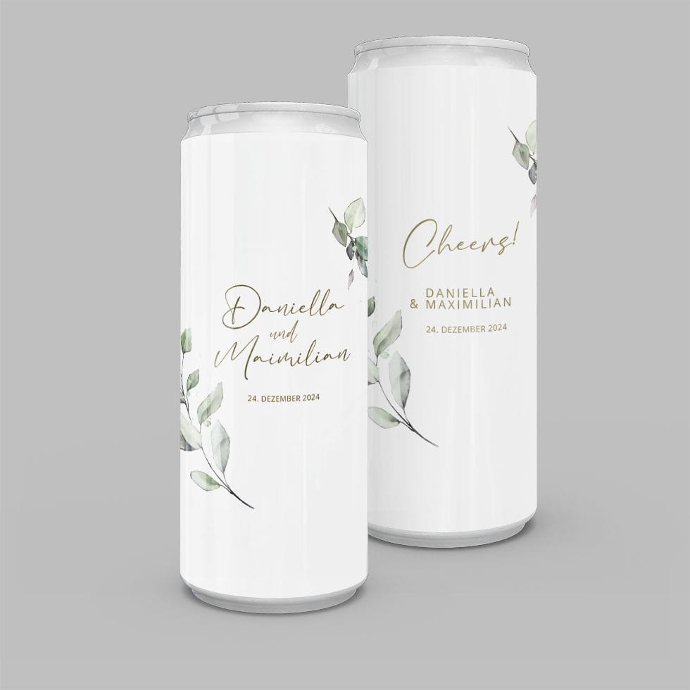 weddingstyle-sektempfang-dosen-aufkleber-eukalyptus-10er-set image 1