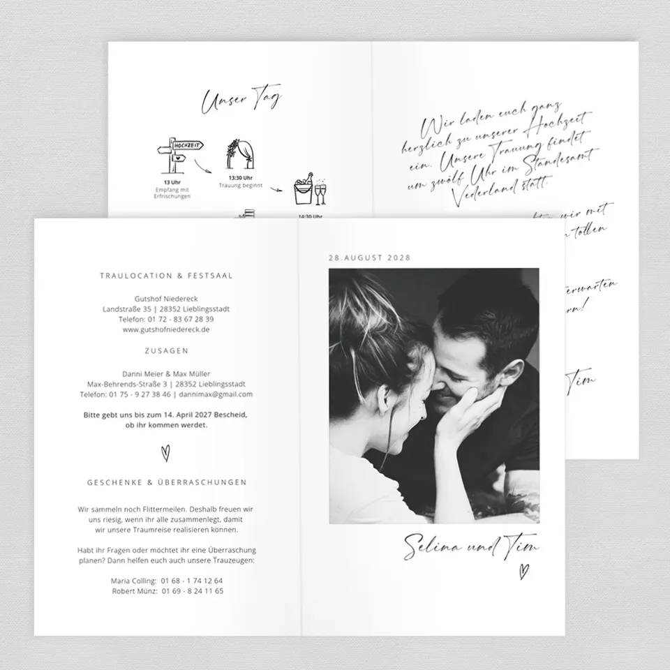 weddingstyle-hochzeitskarten-with-love-einladung-vorlage-b6 image 1