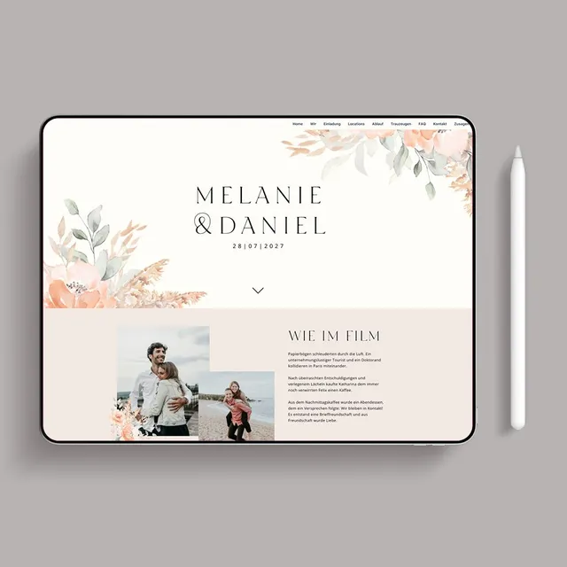 weddingstyle-blumen-hochzeitswebseite-vorlage-canva image 1