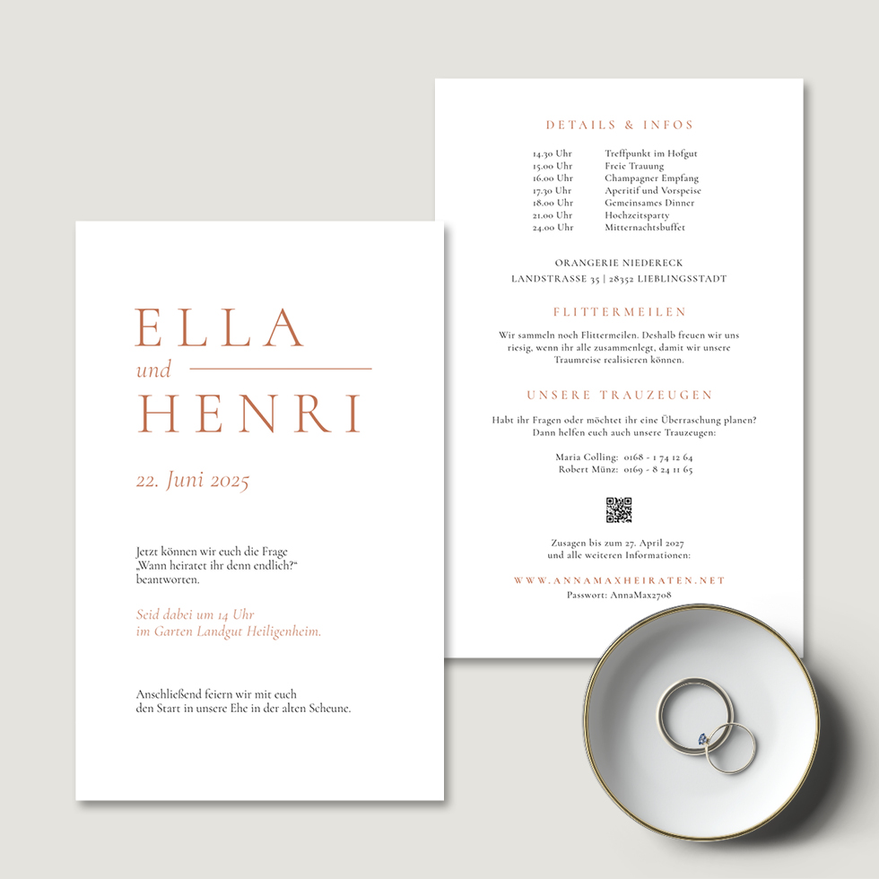 weddingstyle-elegant-boho-love-hochzeitseinladung-b6-boho-design image 2