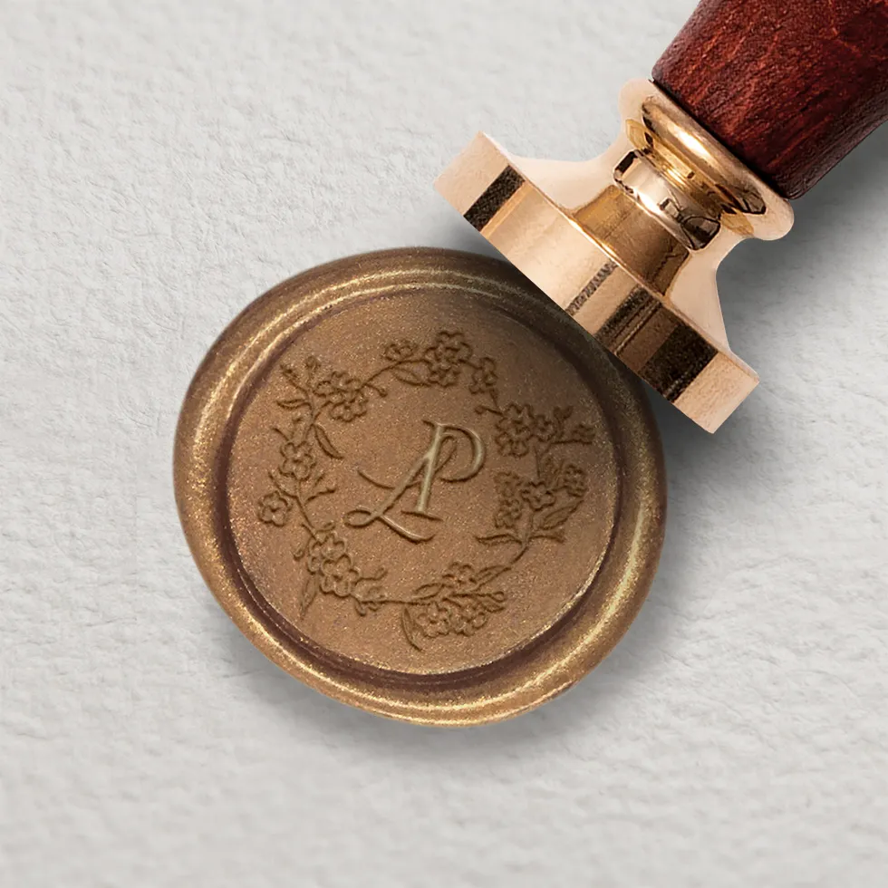 weddingstyle-hochzeitskarten-siegelstempel-wildrosenranke-25mm image 1
