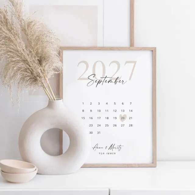 weddingstyle-geschenke-poster-hochzeit-kalender-herz-personalisiert image 1