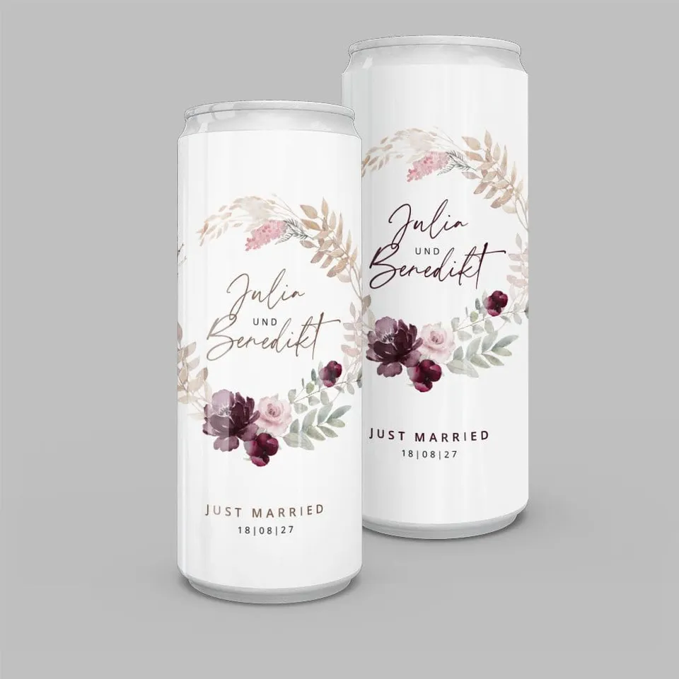weddingstyle-sektempfang-getr-nkedose-trockenblumen-slim-line-personalisiert image 1