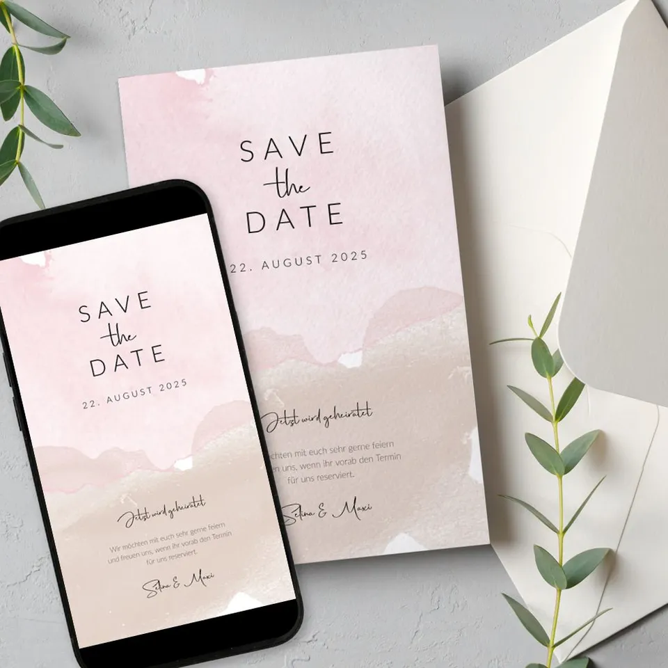 weddingstyle-hochzeitskarten-save-the-date-fluid-karte-naturkarton image 1