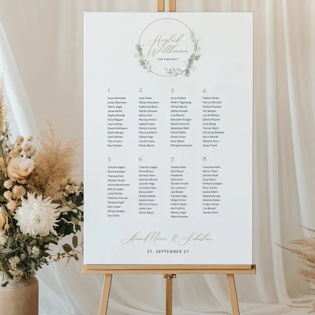 weddingstyle-feier-goldbogen-sitzplan-vorlage-gold image 1