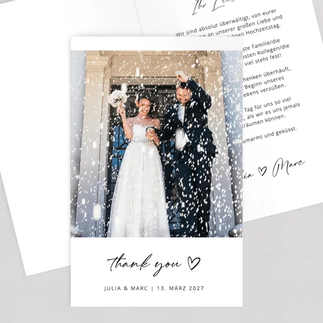 weddingstyle-von-herzen-dankeskarte-klappkarte-gedruckt image 1