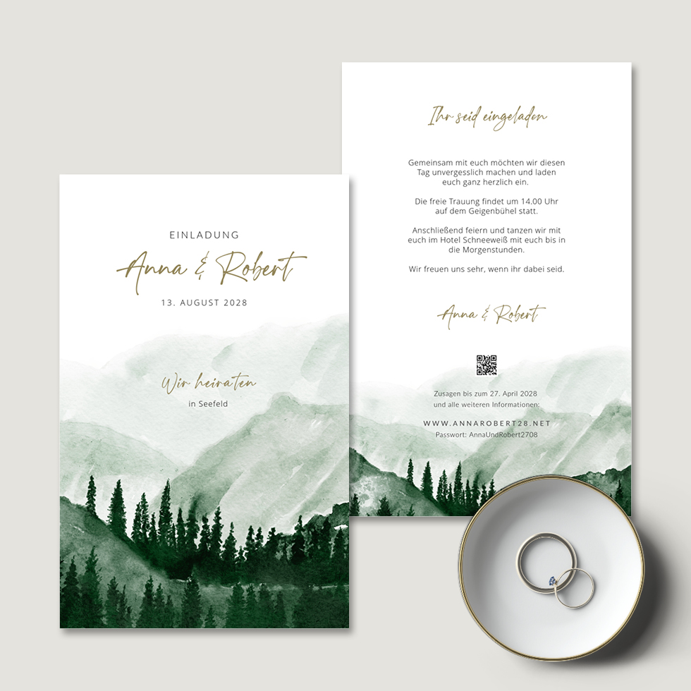weddingstyle-hochzeitskarten-einladung-wald-berge-b6 image 2
