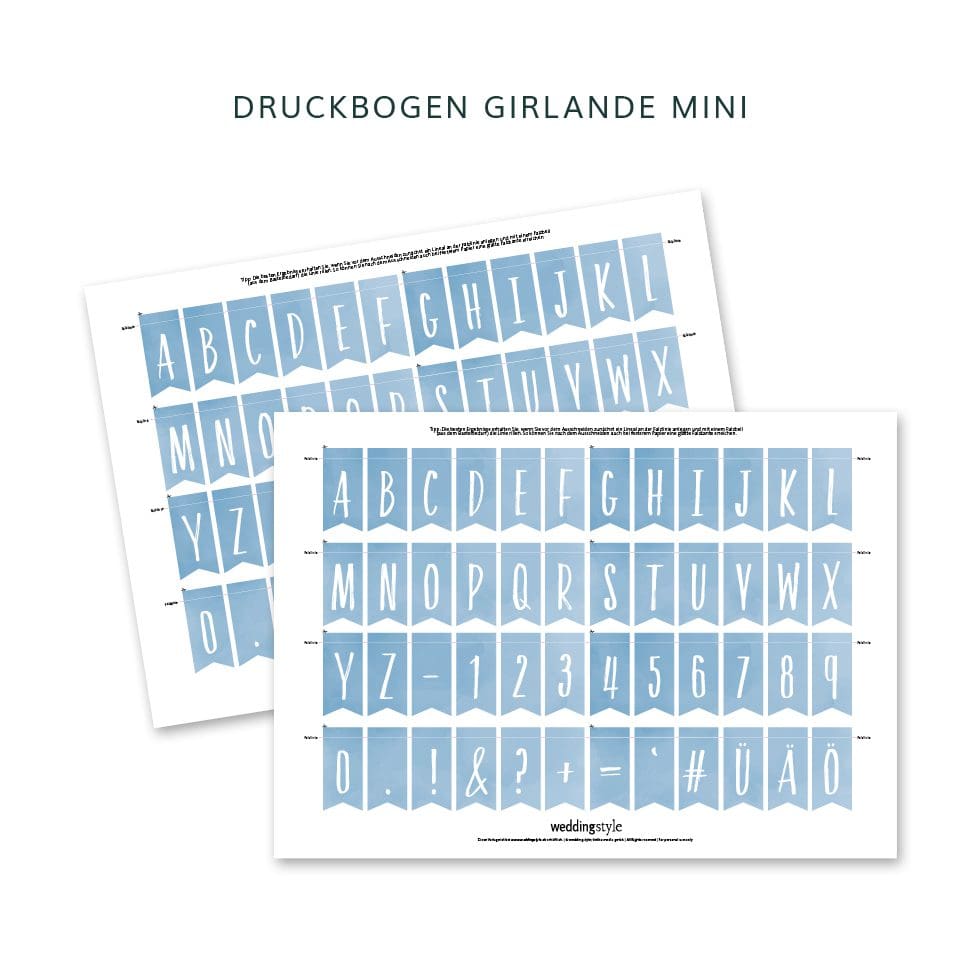 weddingstyle-feier-diy-girlande-wasserfarbe-blau-pdf-vorlage-buchstaben image 3