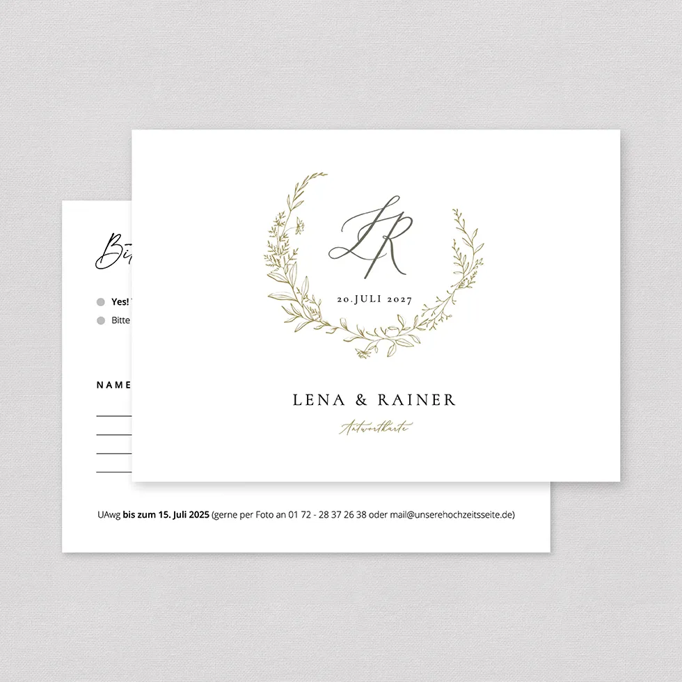 weddingstyle-vintage-dream-antwortkarte-rsvp-individuell image 1