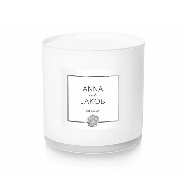 weddingstyle-pur-ewige-kerze-im-glas-silber-personalisiert image 1