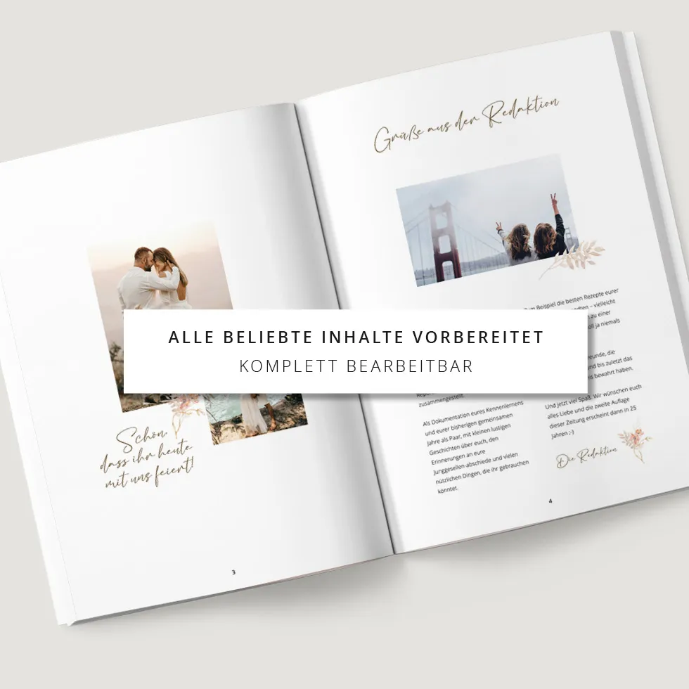weddingstyle-spiele-hochzeitszeitung-boho-din-a4-magazin-gedruckt image 3
