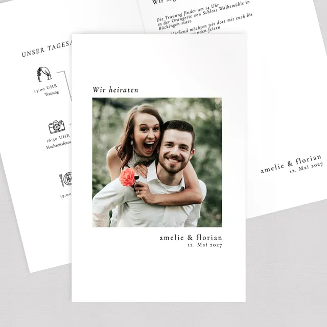 weddingstyle-once-in-a-lifetime-hochzeitseinladung-klappkarte-b6 image 1